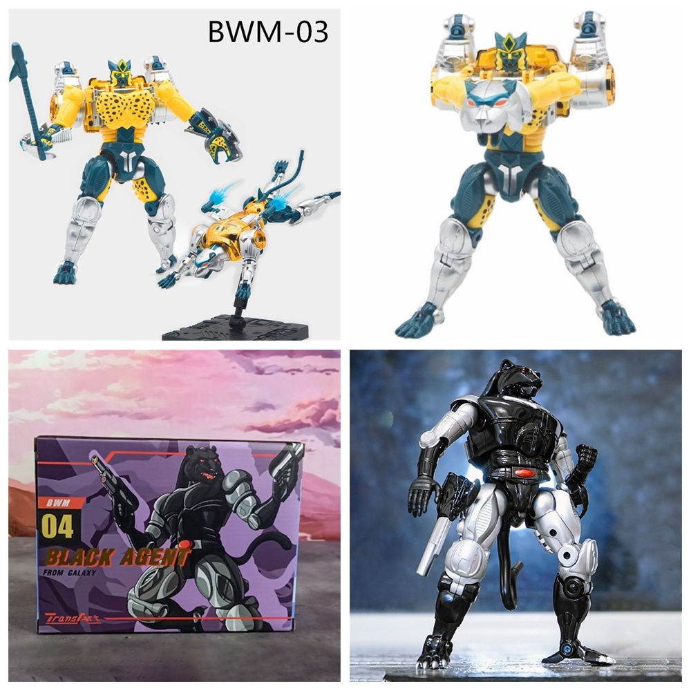 Transart Transformation TA BWM-03 BWM-04 Ravage BWM03 Cheetor Beast War ...