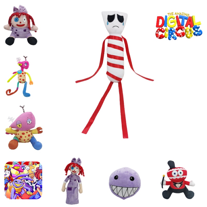 Kỹ Thuật Số Tuyệt Vời The Circus Sang Trọng Số Ma Thuật Xiếc Thỏ Chú Hề Đồ Chơi Vui Nhộn Và Bong Bóng Tím Playful