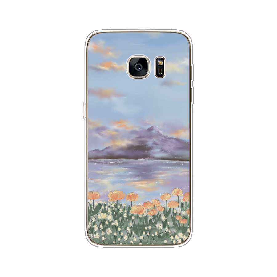 Ôp Điện Thoại Silicon Dẻo Thời Trang Sang Trọng Cho samsung galaxy s7 edge samsung galaxy s7 edge Ốp