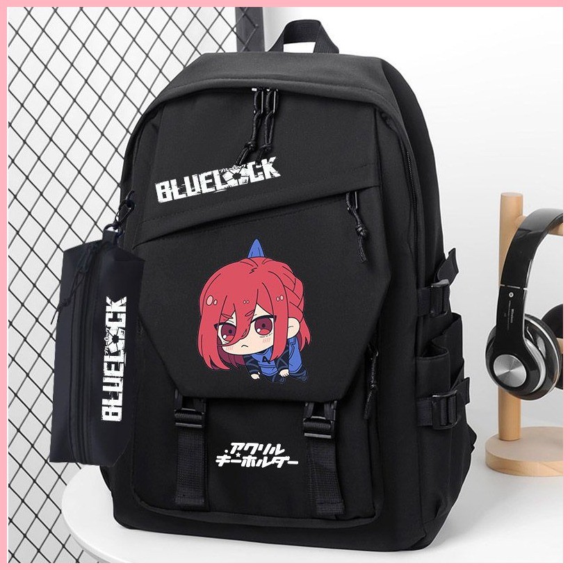 Schoolbag BLUE LOCK Isagi Yoichi Bachira Meguru Kunigami Rensuke Chigiri Hyoma BLUE Prison Merchandise Clean World One Peak Lehui Phim hoạt hình Nhật Bản Sinh viên Anime Dung tích lớn Ba lô đi học