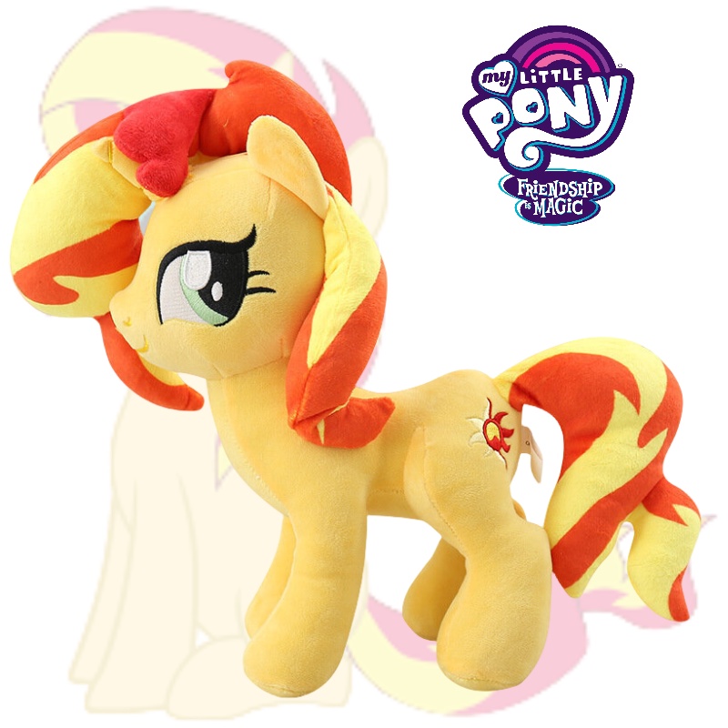 Vibrant Rainbow My Little Pony Plush Unicorn Doll Đồ chơi yêu thích của bé gái