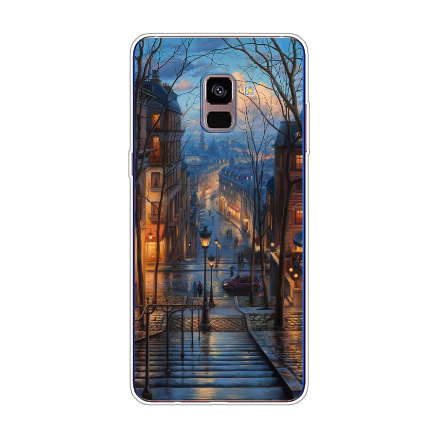 Ốp Điện Thoại Silicon Mềm Cho samsung galaxy a8 plus 2018 / a8 plus 2018