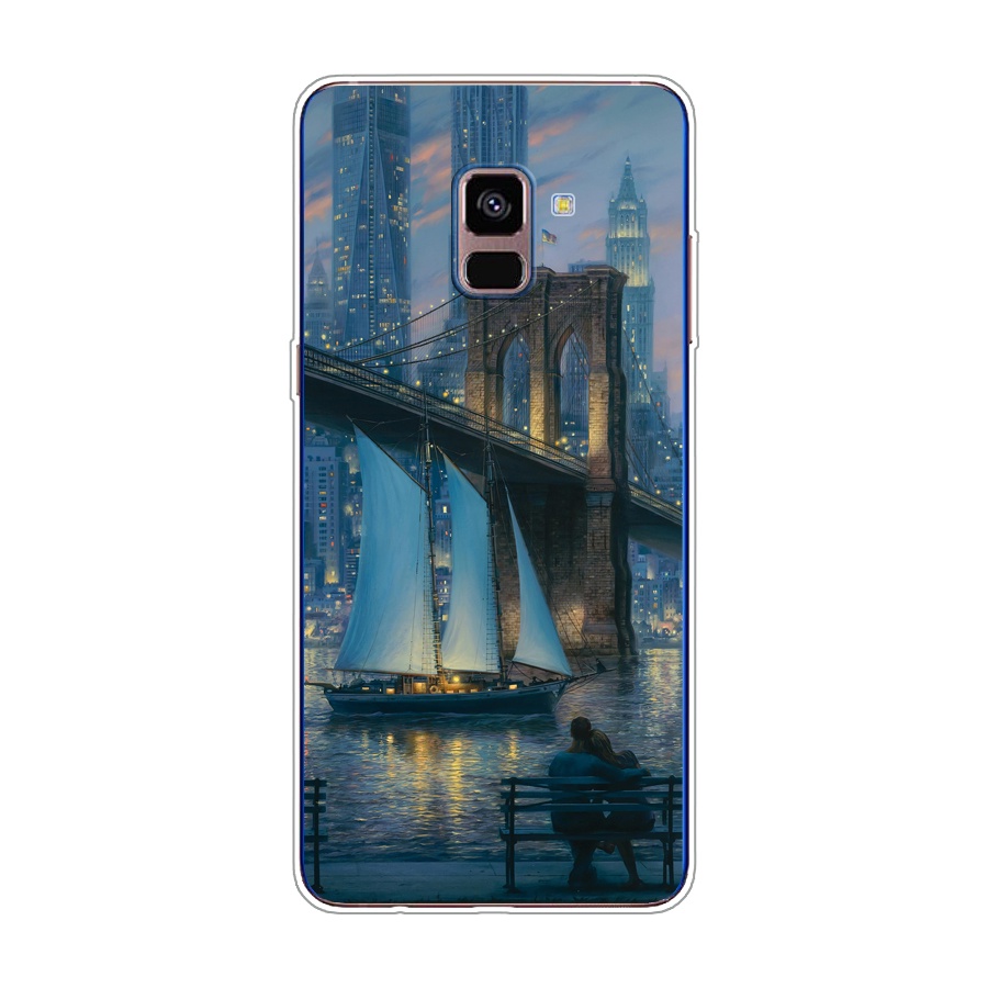 Ốp Điện Thoại Silicon Mềm Cho samsung galaxy a8 plus 2018 / a8 plus 2018