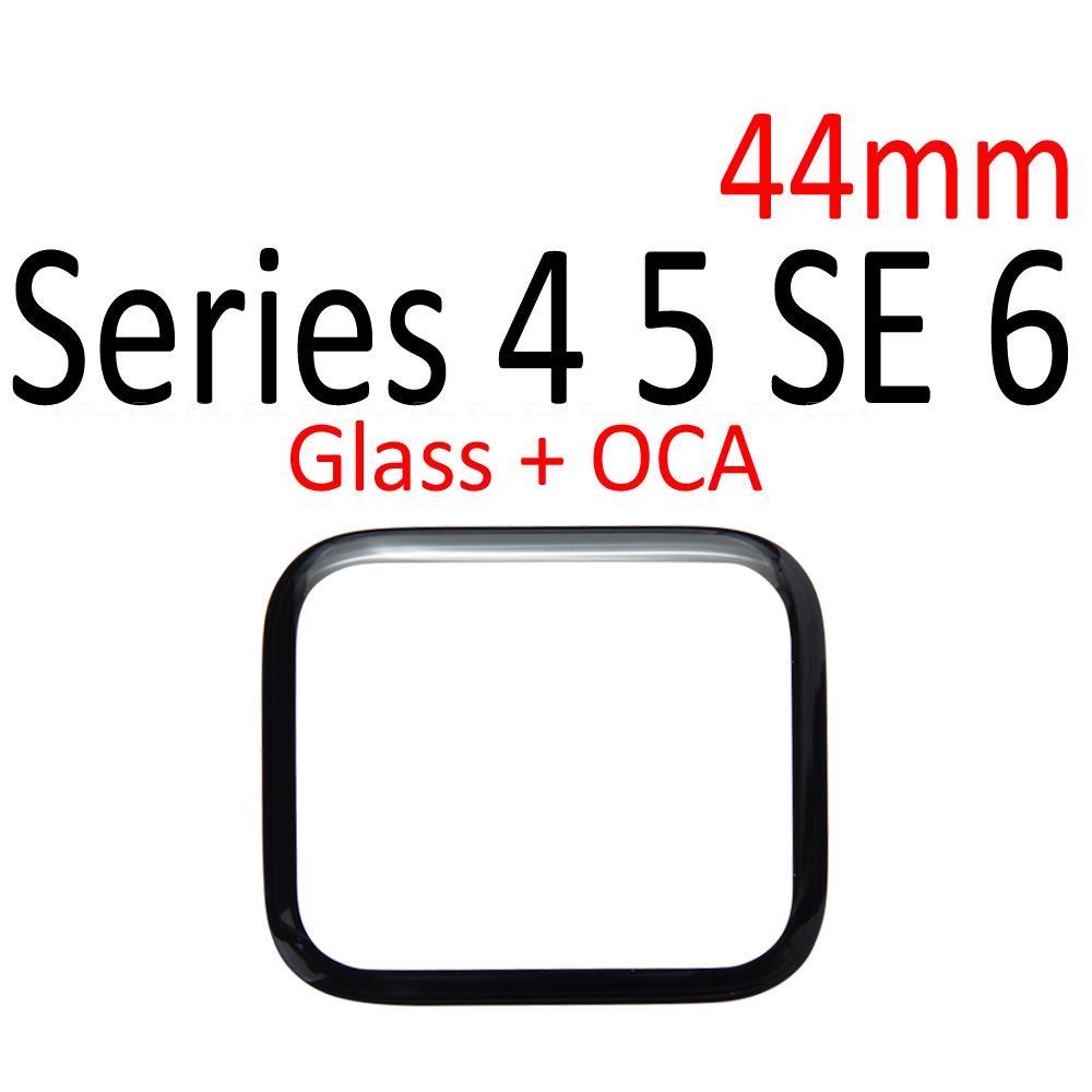 Dành Cho Đồng Hồ Series 1 2 3 4 5 SE 6 7 8 9 8mm 42mm 40mm 44mm 41mm 45mm Mặt Trước Màn Hình Cảm Ứng Bảng Số Hóa Ống Kính Kính Với OCA Thay Thế Các Bộ Phận