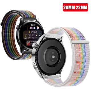 Dây Đeo nylon Phong Cách Thể Thao Mới Năm 2023 Cho Đồng Hồ Thông Minh samsung galaxy watch 6 5 pro / 4 / classic / gear s3 frontier / active 22mm 20mm