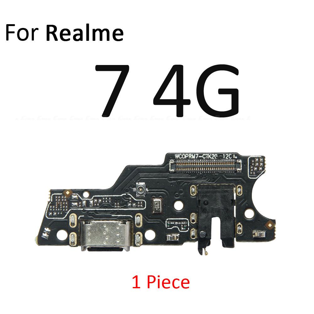 Đế sạc nguồn Cổng sạc USB Bảng cắm Cáp mềm cho OPPO Realme 1 2 3 3i 5 5s 5i 6 6i 6S 7i 7 Pro 4G 5G Thay thế các bộ phận