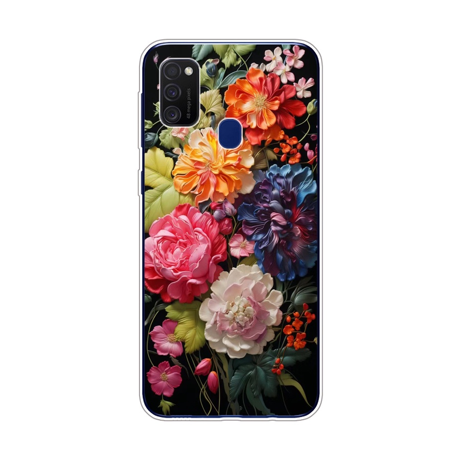 Ôp Điện Thoại Silicon Dẻo Thời Trang Sang Trọng Cho samsung galaxy m21 Ốp