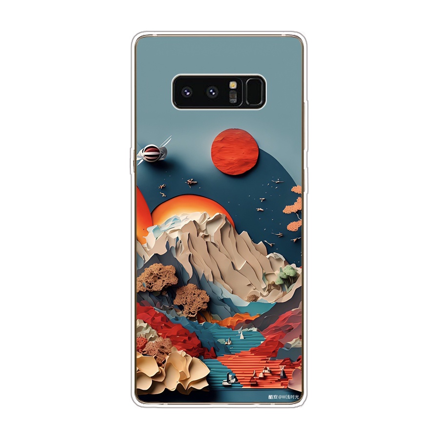 Ôp Lưng Nhựa Dẻo Chống Sốc Cho samsung galaxy note 8 Ốp