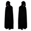 Áo choàng Cosplay Grim Reaper Reaper Ma cà rồng Phù thủy Phù thủy Áo choàng Đảng Người lớn Trẻ em Sawn Đen Áo choàng Cape