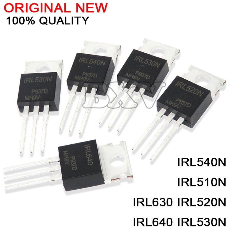 Set 10 Linh Kiện Bán Dẫn IRL540NPBF TO-220 IRL540 TO220 IRL540N IRL510N ...
