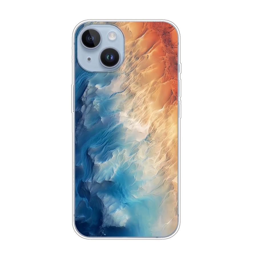 Ôp Điện Thoại Silicon Dẻo Họa Tiết Hoạt Hình Dễ Thương Cho iphone 13 14 15 plus Ốp