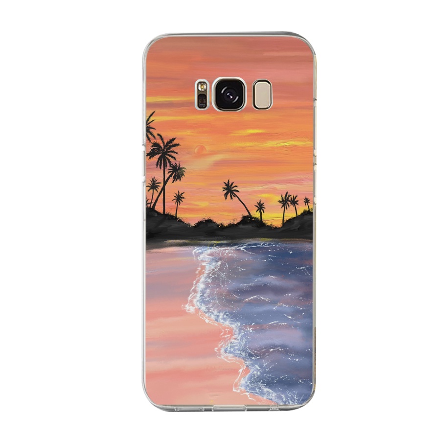 Ôp Lưng Nhựa Dẻo Chống Sốc Cho samsung galaxy s8 plus Ốp