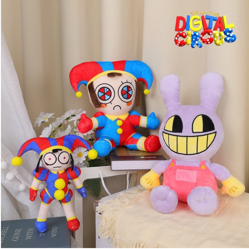 ✨Cá Tuyết Mã Code✨Thỏ Nhồi Bông 42cm Trong Phim Rạp Xiếc Kỹ Thuật Số Mới