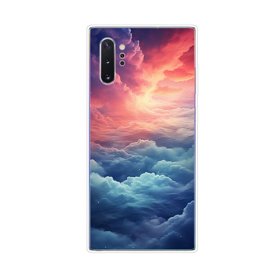 Ôp Điện Thoại Silicon Dẻo Thời Trang Sang Trọng Cho samsung galaxy note 10 plus Ốp