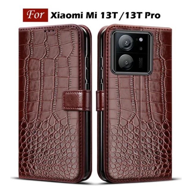 Bao Da Điện Thoại Nắp Lật Kèm Ngăn Đựng Thẻ Cho xiaomi 13t 5g xiaomi13t mi13t mi 13 t 13tpro xiaomi 13t pro 5g Ốp