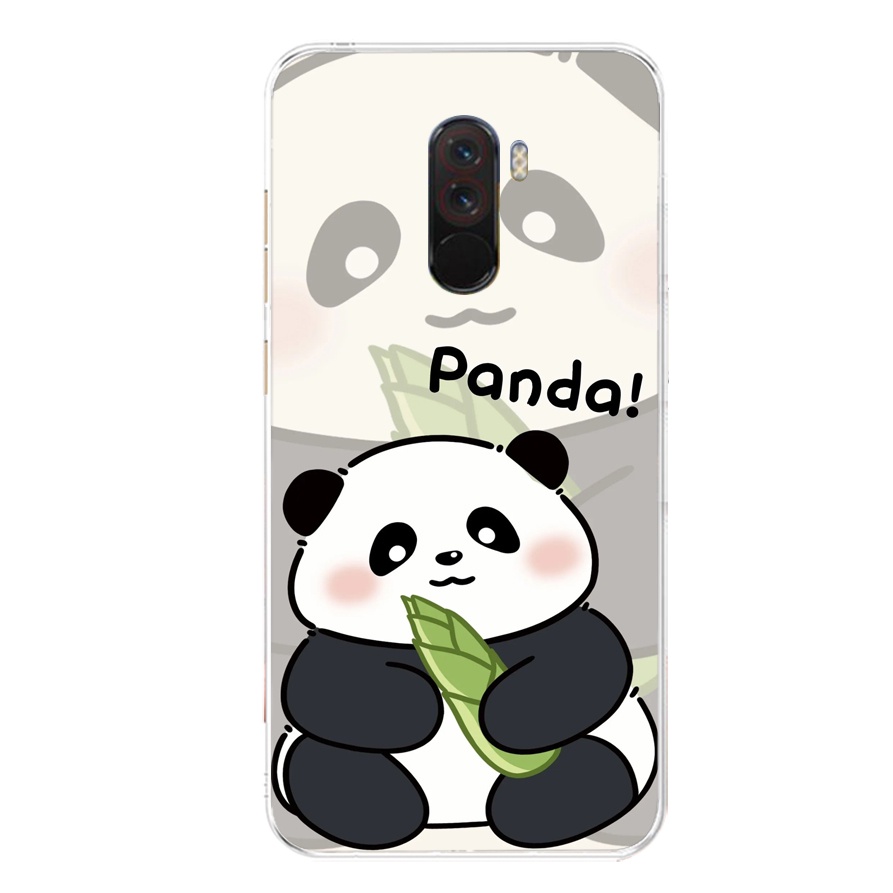 Ốp Lưng Silicone Mềm Nhiều Họa Tiết Dễ Thương Cho xiaomi poco f1