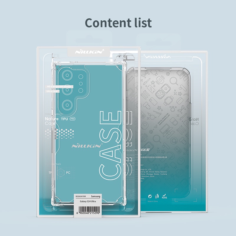 Mô tả Ốp Điện Thoại Nillkin Bằng TPU Mềm Trong Suốt Siêu Mỏng Có Túi Khí Chống Sốc Cho Samsung S24 Ultra S24 + S24 - 12