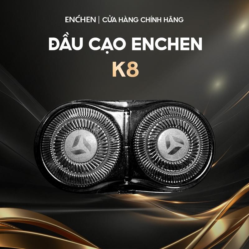 Mô tả Đầu cạo râu thay thế cho máy cạo râu Enchen K8 (chỉ có đầu cạo, không bao gồm máy cạo râu) - 4