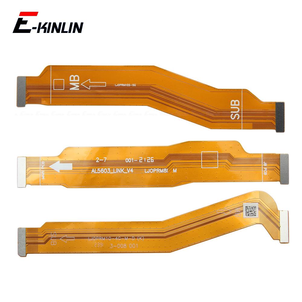 Cáp Flex Kết Nối Màn Hình LCD Bo Mạch Chủ Cho OPPO Realme 8 8i 8s 9 9i 10 Pro 5G 4G