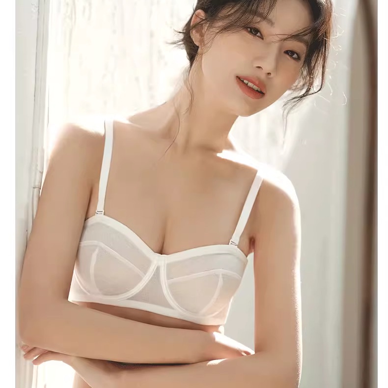 Ultra Áo Ngực Không Gọng Mềm Mại Siêu Mỏng Không Mút Nâng Ngực Quyến Rũ Cho Nữ