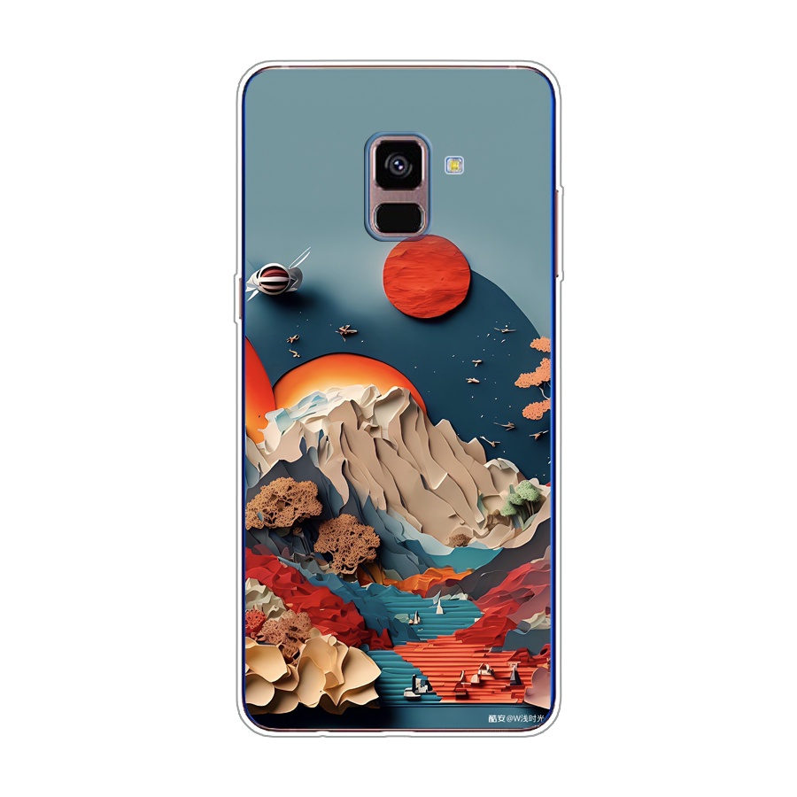 Ốp Điện Thoại Silicon Mềm Cho samsung galaxy a8 plus 2018 / a8 plus 2018