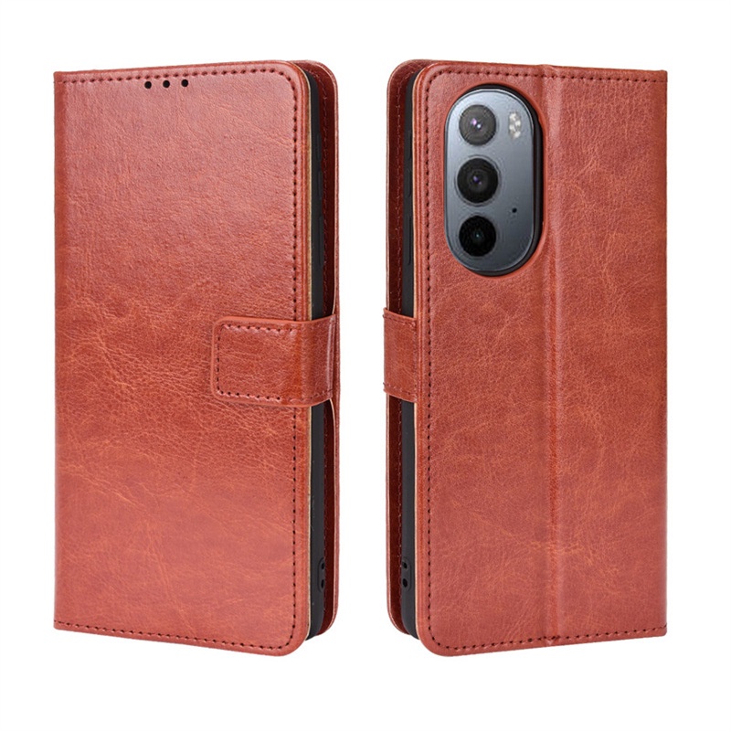 Bao Da pu Điện Thoại Nắp Lật Kèm Ngăn Đựng Thẻ Cho motorola moto edge 30 pro / edge plus 2022 / edge + 2022 / edge x30 Giá Đỡ