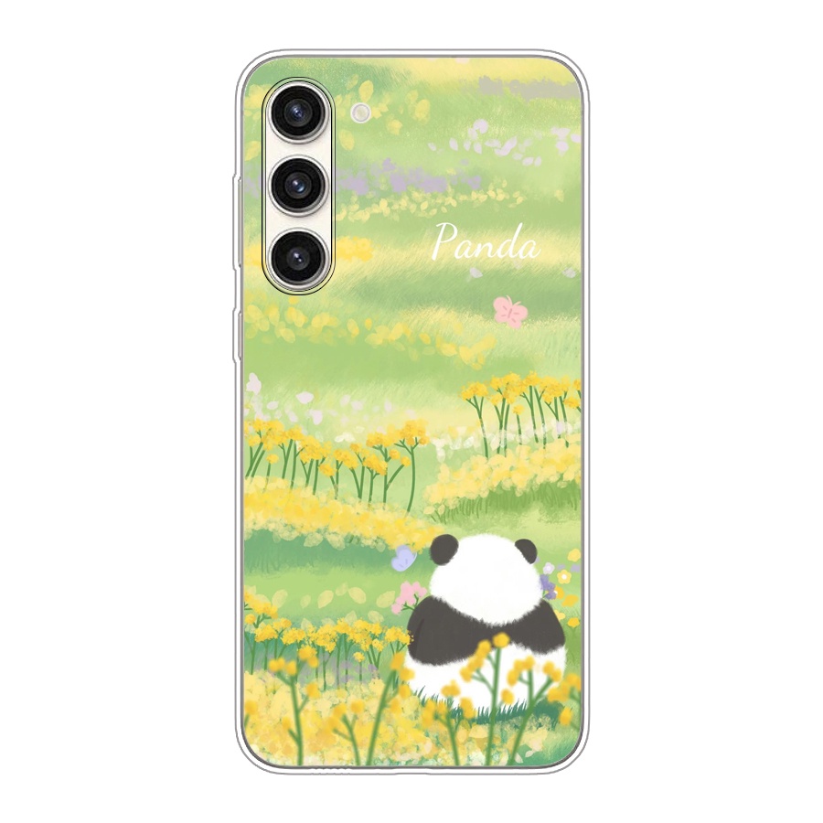 Ôp Điện Thoại Silicon Dẻo Họa Tiết Hoạt Hình Dễ Thương Cho samsung galaxy s23 s24 plus Ốp