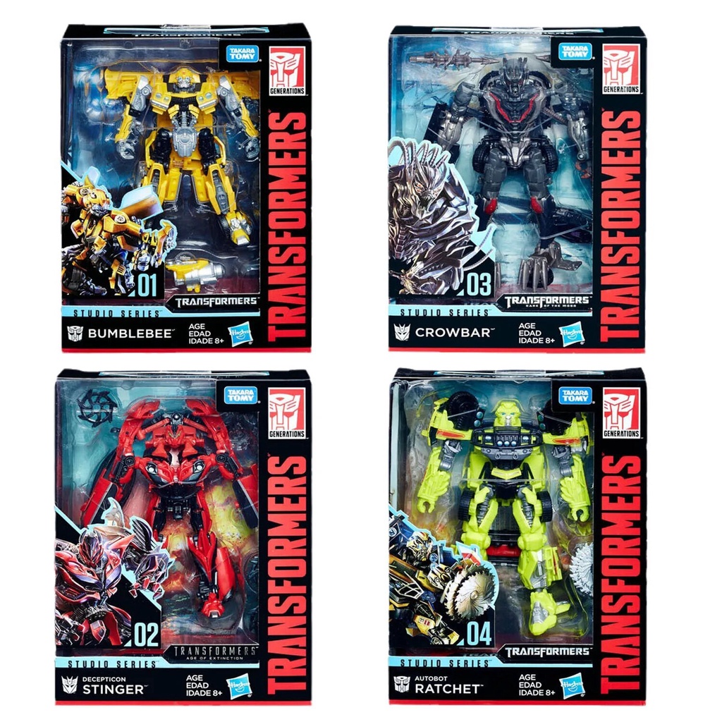 Hasbro Transformer Toys Studio Series SS01-04 Deluxe Bumblebee Ratchet ...