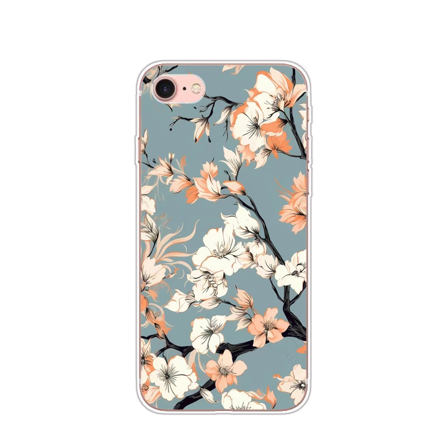 Ôp Điện Thoại Silicon Dẻo Thời Trang Sang Trọng Cho iphone 7 8 se 2020 Ốp