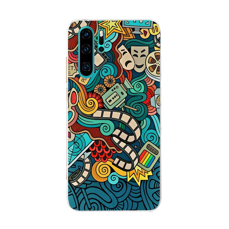 Ốp Điện Thoại Silicon Mềm Cho huawei p30 pro