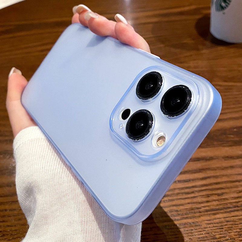 Ốp Điện Thoại Siêu Mỏng Trong Suốt Cho iPhone 17 Pro Max 16 Plus 15 14 13 12 11 Vỏ Mềm TPU Chống Sốc