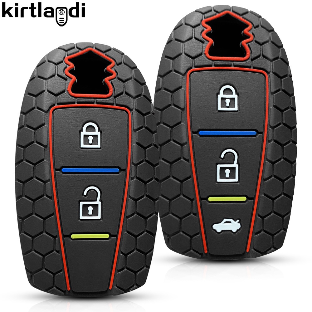 TPU Car Key Case Cover Shell Fob per Suzuki Vara Swift Ignis Kizashi SX4 Baleno Ertiga Samurai S-Cross portachiavi  34