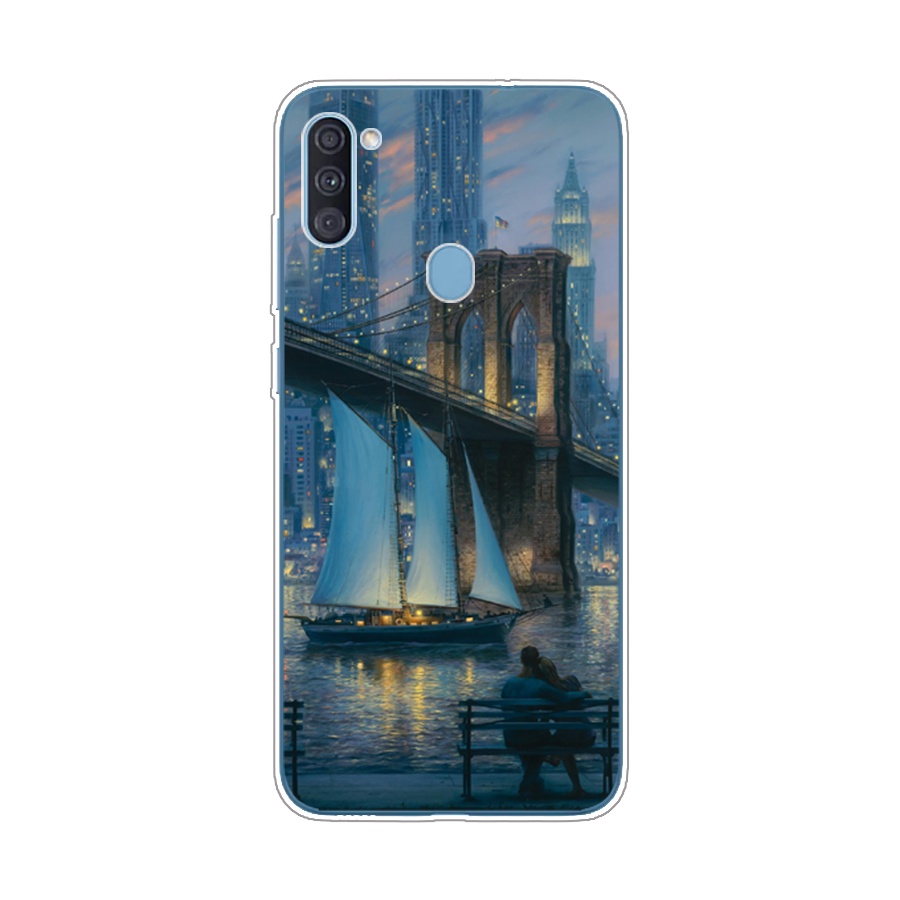 Ôp Điện Thoại Silicon Dẻo Thời Trang Sang Trọng Cho samsung galaxy a11 m11 Ốp