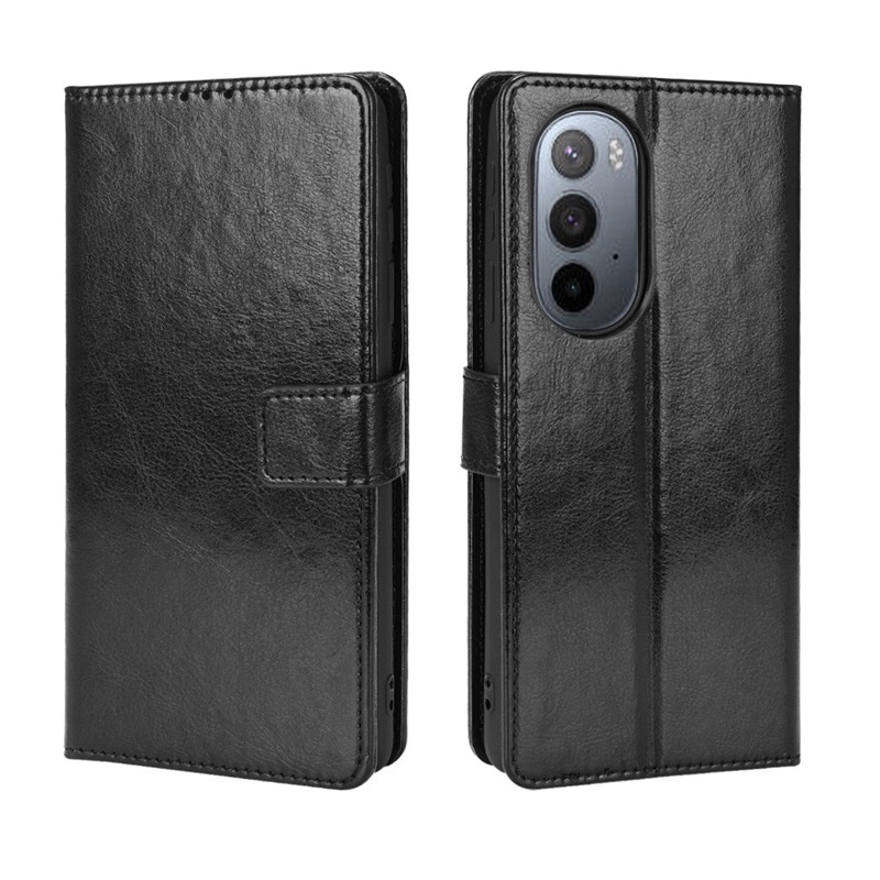 Bao Da pu Điện Thoại Nắp Lật Kèm Ngăn Đựng Thẻ Cho motorola moto edge 30 pro / edge plus 2022 / edge + 2022 / edge x30 Giá Đỡ