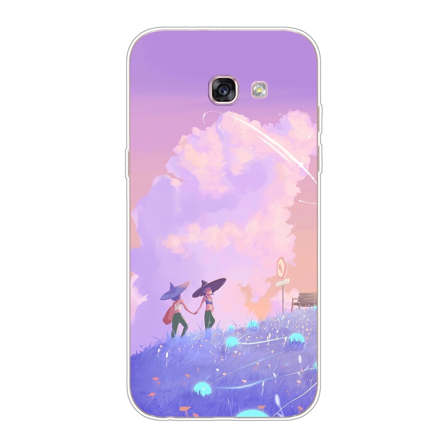 Ôp Lưng Nhựa Dẻo Chống Sốc Cho samsung galaxy a3 2017 a5 2017 Ốp