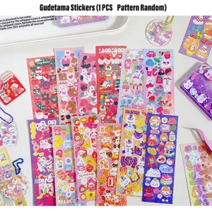 Bán Sỉ sticker Dán Sổ Lưu Niệm Nhật Ký Màu Hồng Và Xanh Lam Dễ Thương diy