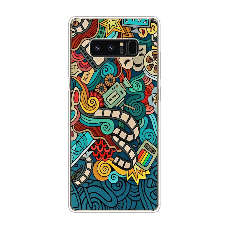 Ôp Lưng Nhựa Dẻo Chống Sốc Cho samsung galaxy note 8 Ốp