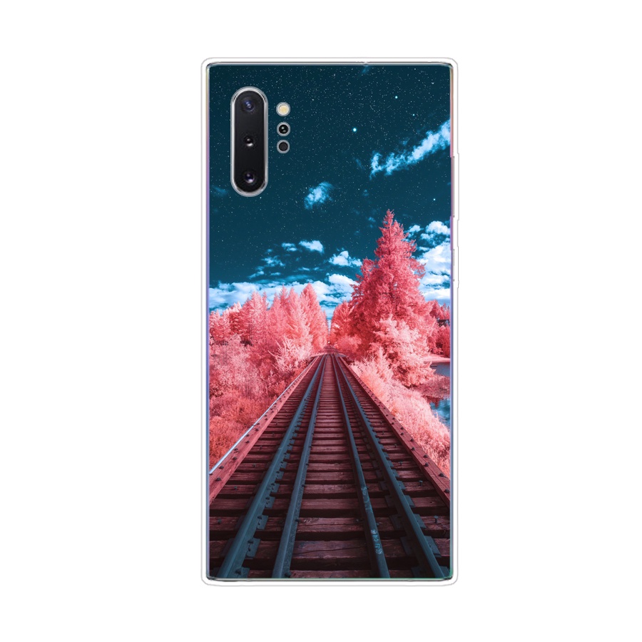 Ôp Điện Thoại Silicon Dẻo Thời Trang Sang Trọng Cho samsung galaxy note 10 plus Ốp