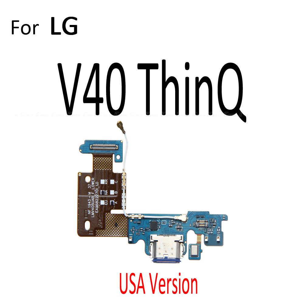 Bảng Mạch Cổng Sạc USB Kèm Dây Cáp Flex Thay Thế Chuyên Dụng Cho LG V30 V30S Plus V35 V40 V50 V50S V60 ThinQ 5G