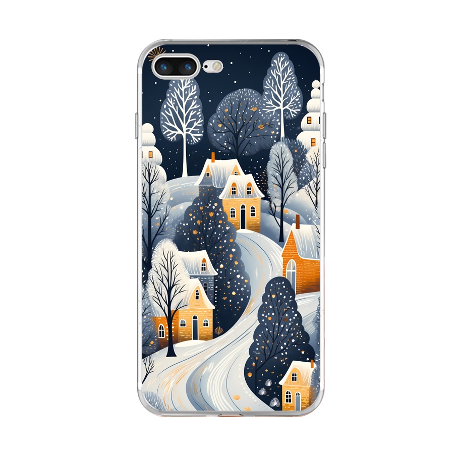 Ôp Lưng silicone Dẻo Họa Tiết Đa Dạng Cho iphone 7 8 plus Ốp