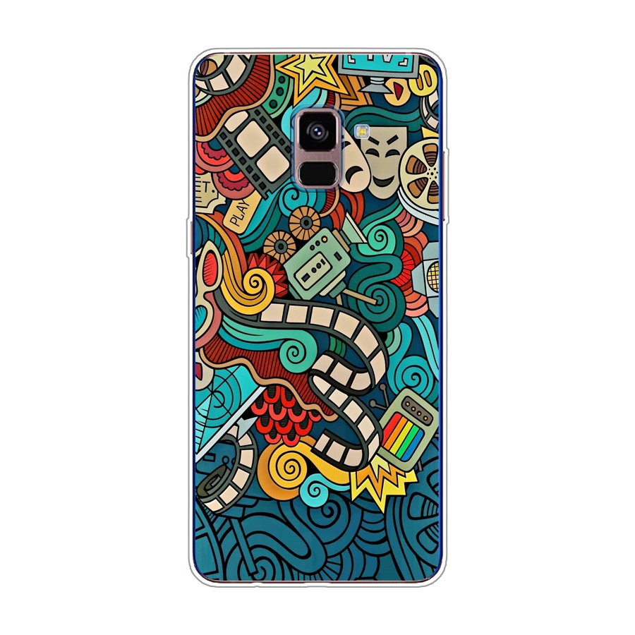 Ốp Điện Thoại Silicon Mềm Cho samsung galaxy a8 plus 2018 / a8 plus 2018