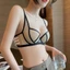 Áo Ngực Có Gọng Thép Nâng Ngực Thời Trang Màu Tương Phản Chống Chảy Xệ Thoải Mái Mềm Mại Cho Nữ