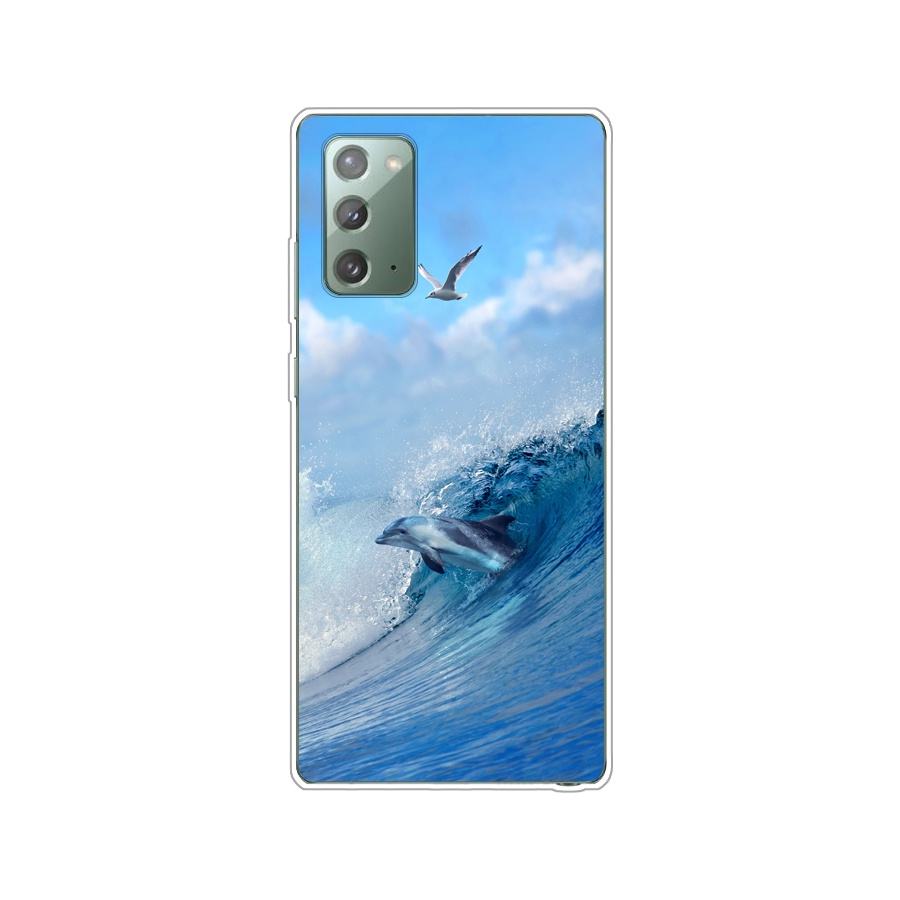 Ôp Điện Thoại Silicon Dẻo Thời Trang Sang Trọng Cho samsung galaxy note 20 ultra Ốp