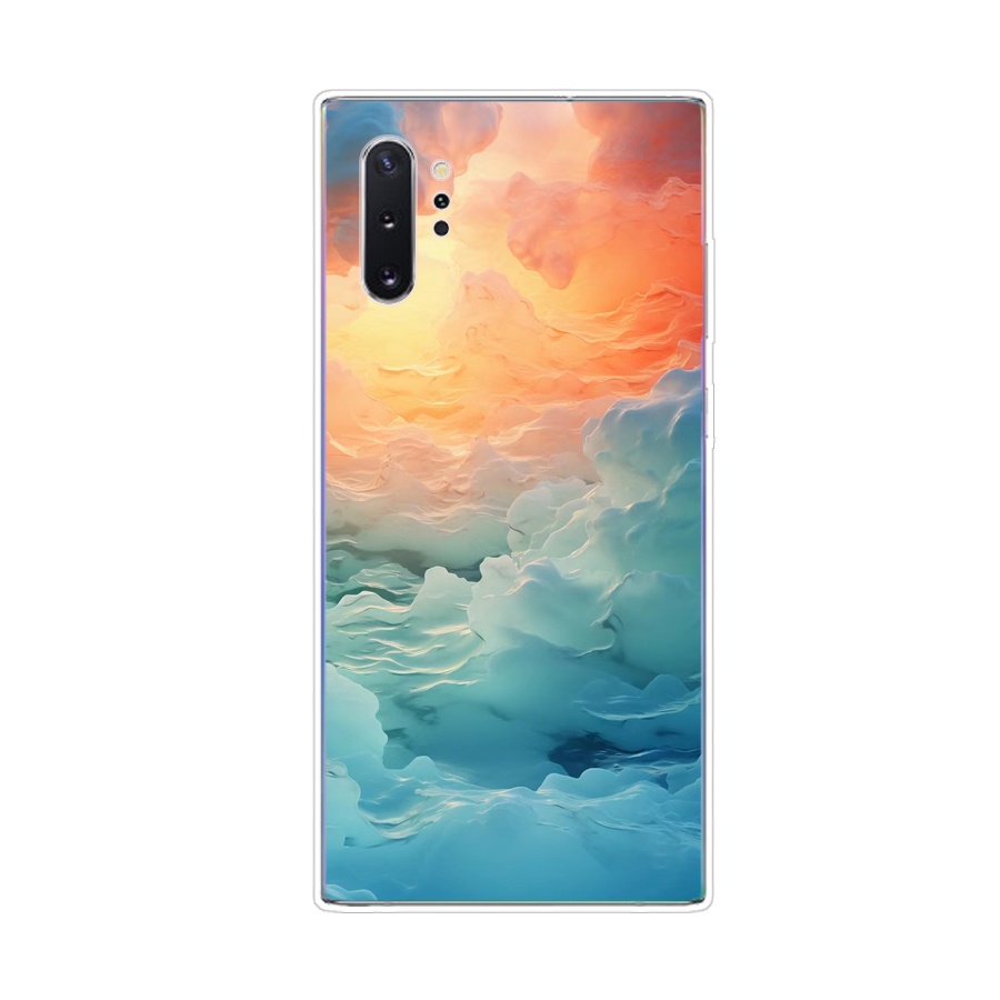 Ôp Điện Thoại Silicon Dẻo Thời Trang Sang Trọng Cho samsung galaxy note 10 plus Ốp