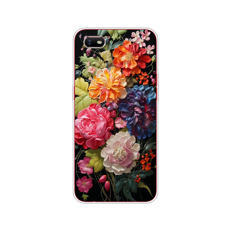 Ôp Điện Thoại Silicon Dẻo Họa Tiết Hoạt Hình Dễ Thương Cho oppo a1k realme c2 Ốp
