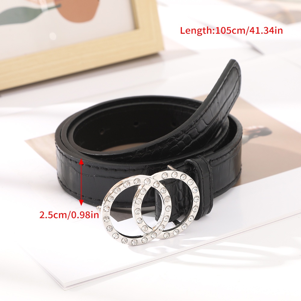 Mô tả Aijolen Thắt Lưng Nữ Kiểu Dáng Đơn Giản Thời Trang Phong Cách Hàn Quốc - 1