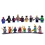 Khối xây dựng hạt nhỏ Siêu anh hùng Nhân vật Mini Abs Nhựa tự làm Playset Loại xuất khẩu