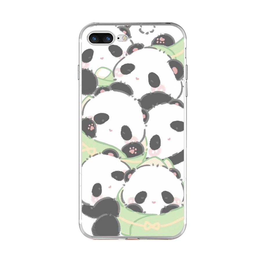 Ôp Lưng silicone Dẻo Họa Tiết Đa Dạng Cho iphone 7 8 plus Ốp