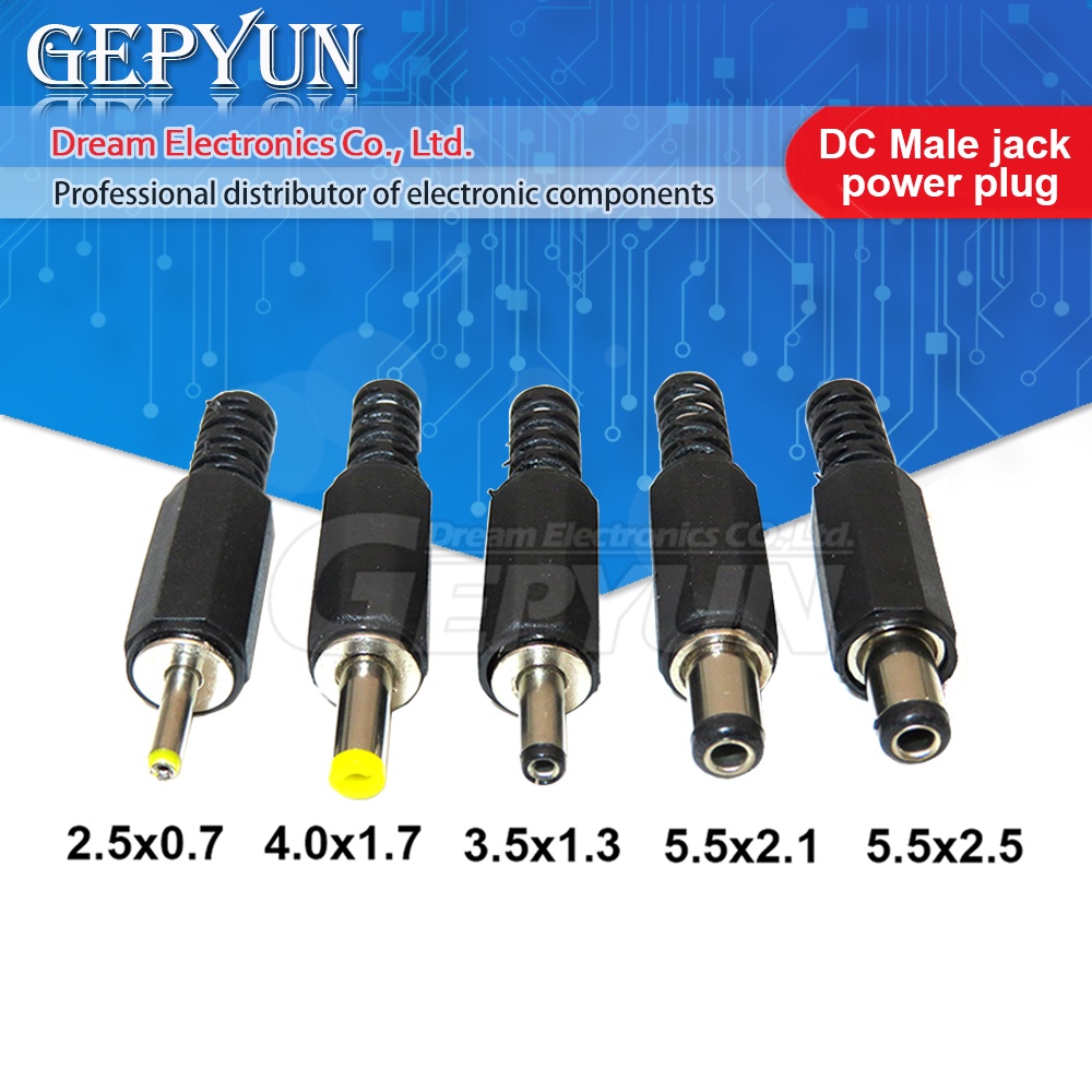 thumbnail image 2 of 2 Pack 5.5x2.1mm To 2.5x0.7mm DC Power Plug Tip Converter - Universal Adapter 2 of 4