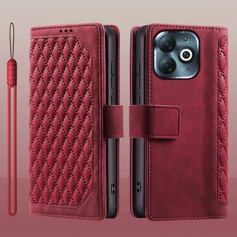 Bao Nắp Gập In Hình Nhiều Mẫu Mã Cho Điện Thoại infinix smart 8 x6525 infinix smart 8 smart8